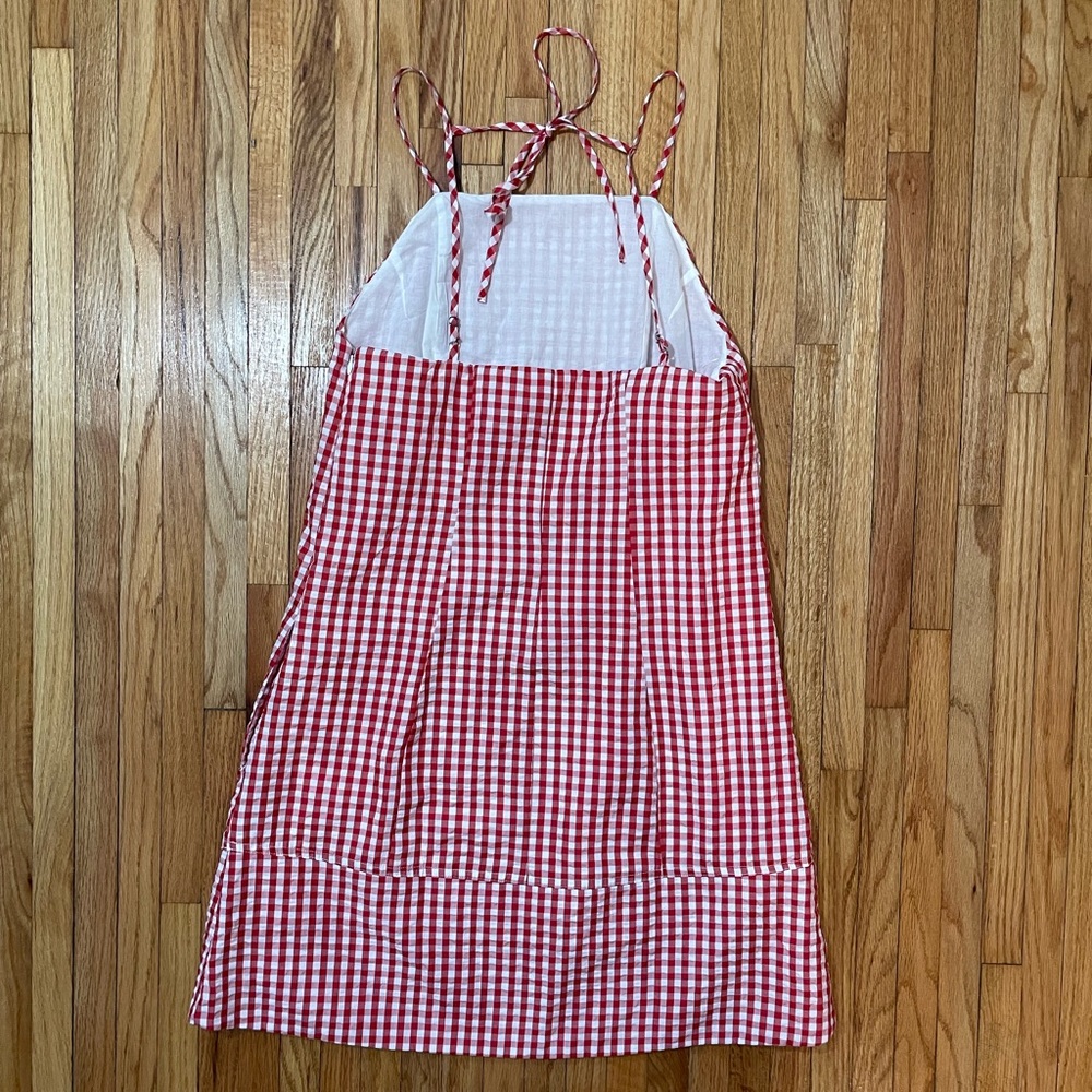 DRY GOODS Red & White Plaid Dress - Picture 10 of 12